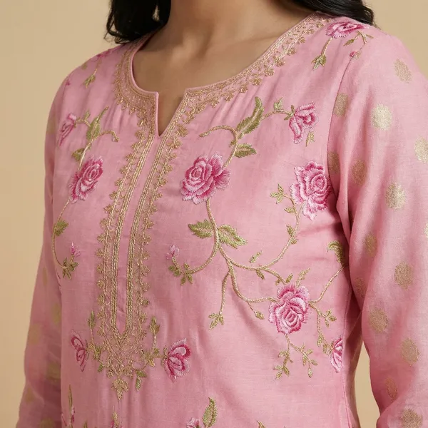 Pink_Banarasi_Pure_Cotton_Unstitch_Suit_For_Women