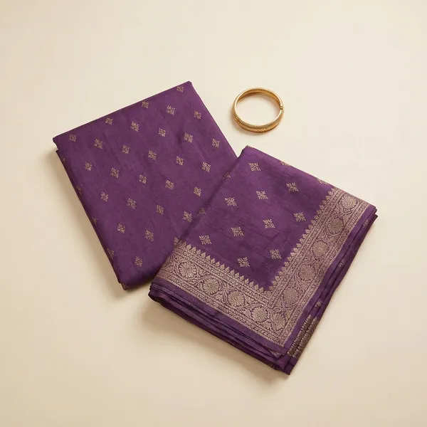 Purple_Banarasi_Katan_Unstitch_Suit_For_Women