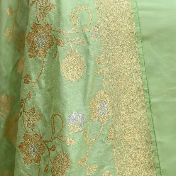 White_Chinya_silk_Unstitch_Suit_For_Women