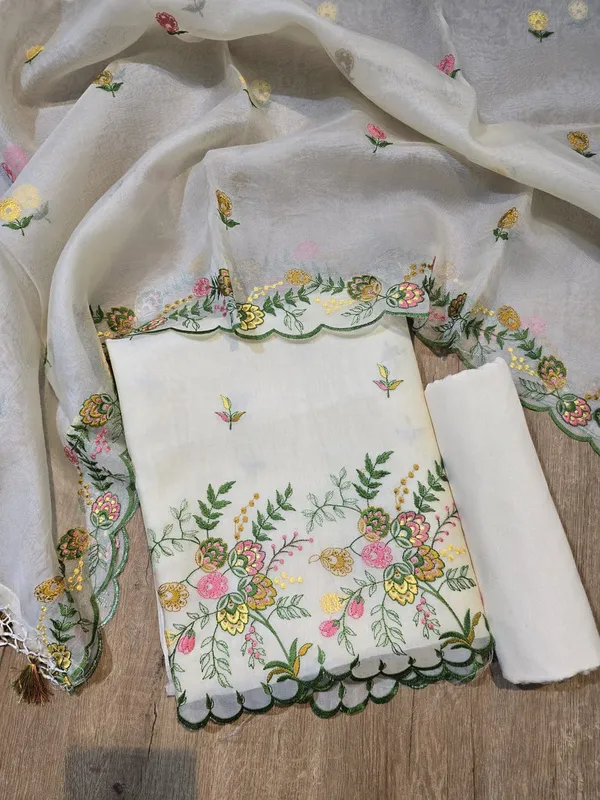 White_Organza_Silk_Embroidery_Unstitch_Suit_S_For_Women