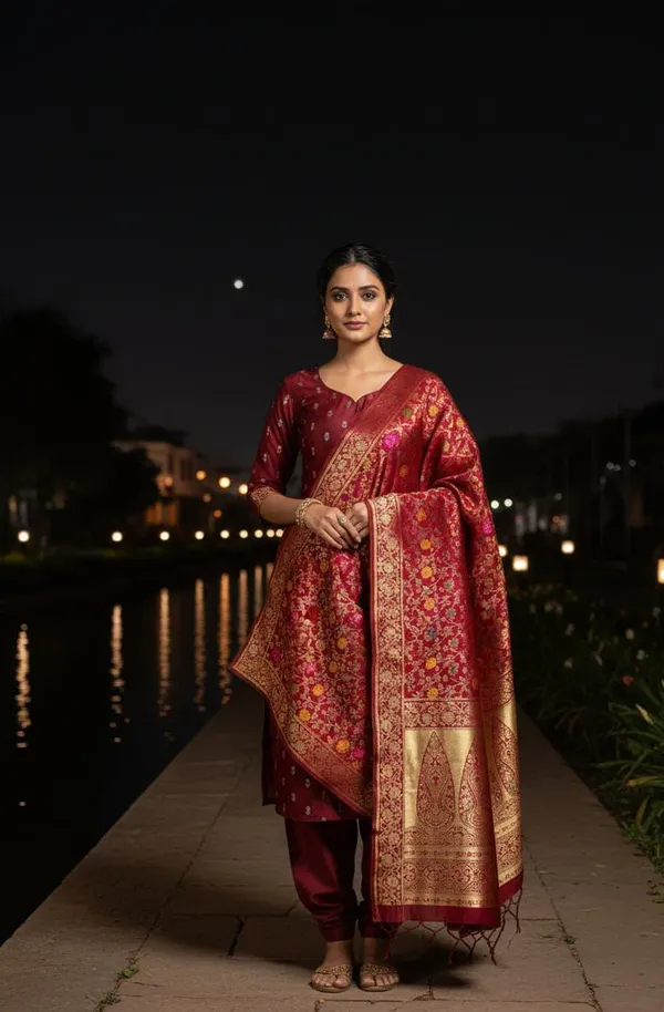 Pushpa_silk_suit
