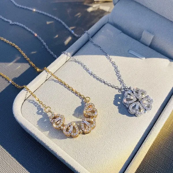 Gold_Clover_Heart_Love_Necklacea_Symbol_Of_Forever_Togetherness
