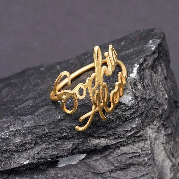 Gold_Personalized_Double_Name_Ringelegant_24K_Gold_Finish