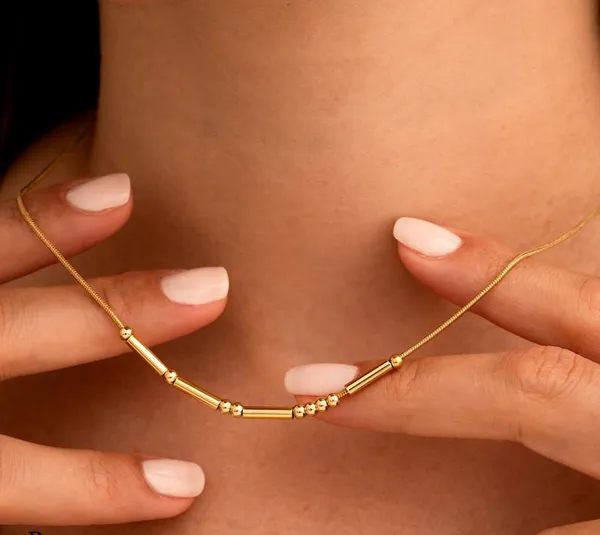 Gold_Morse_Code_Necklace_For_Women