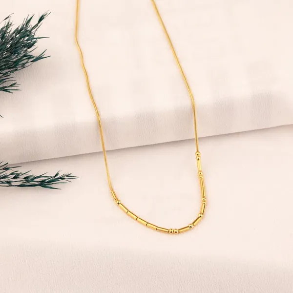 Gold__Personalized_Name_Ring_|_Morse_Code_Necklace_For_Women_(Pack_Of_2)