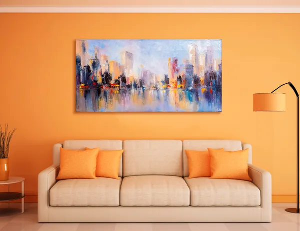 Multicolor_Abstract_Canvas_Painting_Ready_To_Hang_Wooden_Framed_Painting_For_Home_Decor