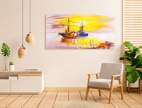 Multicolor_Modern_Art_Canvas_Painting_Ready_To_Hang_Wooden_Framed_Painting_For_Home_Decor