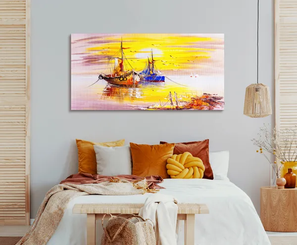 Multicolor_Modern_Art_Canvas_Painting_Ready_To_Hang_Wooden_Framed_Painting_For_Home_Decor