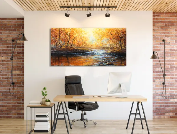Multicolor_Scenery_Art_Canvas_Painting_Ready_To_Hang_Wooden_Framed_Painting_For_Home_Decor