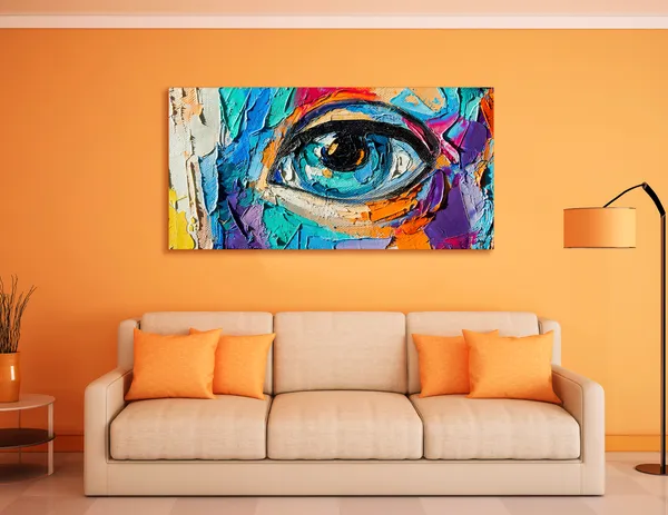 Multicolor_Abstract_Canvas_Painting_Ready_To_Hang_Wooden_Framed_Painting_For_Home_Decor