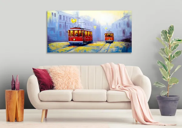 Multicolor_Urban_Art_Canvas_Painting_Ready_To_Hang_Wooden_Framed_Painting_For_Home_Decor