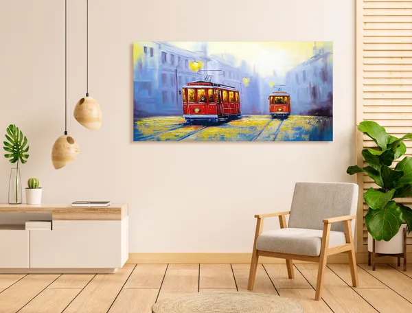 Multicolor_Urban_Art_Canvas_Painting_Ready_To_Hang_Wooden_Framed_Painting_For_Home_Decor
