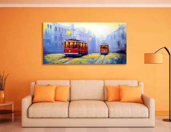 Multicolor_Urban_Art_Canvas_Painting_Ready_To_Hang_Wooden_Framed_Painting_For_Home_Decor