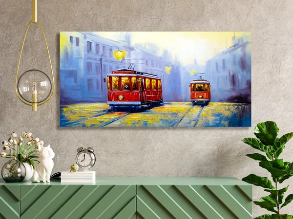 Multicolor_Urban_Art_Canvas_Painting_Ready_To_Hang_Wooden_Framed_Painting_For_Home_Decor