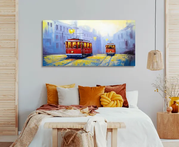 Multicolor_Urban_Art_Canvas_Painting_Ready_To_Hang_Wooden_Framed_Painting_For_Home_Decor