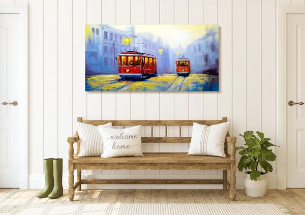 Multicolor_Urban_Art_Canvas_Painting_Ready_To_Hang_Wooden_Framed_Painting_For_Home_Decor