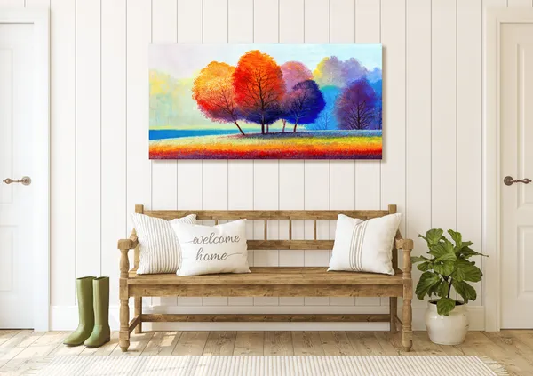 Multicolor_Floral_Art_Canvas_Painting_Ready_To_Hang_Wooden_Framed_Painting_For_Home_Decor
