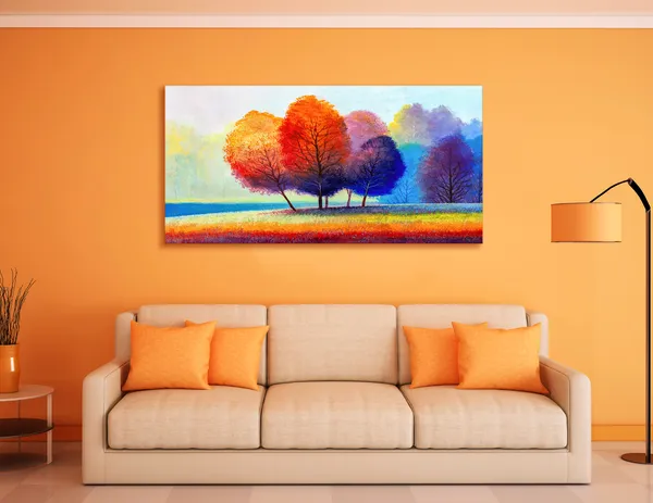 Multicolor_Floral_Art_Canvas_Painting_Ready_To_Hang_Wooden_Framed_Painting_For_Home_Decor