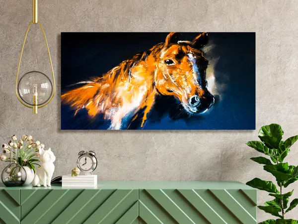 Multicolor_Animal_Art_Canvas_Painting_Ready_To_Hang_Wooden_Framed_Painting_For_Home_Decor