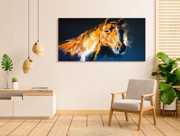 Multicolor_Animal_Art_Canvas_Painting_Ready_To_Hang_Wooden_Framed_Painting_For_Home_Decor