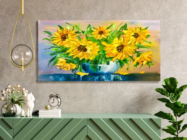 Multicolor_Floral_Art_Canvas_Painting_Ready_To_Hang_Wooden_Framed_Painting_For_Home_Decor
