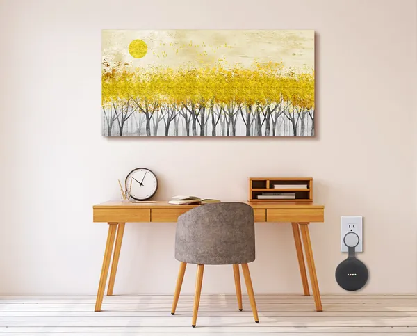 Multicolor_Golden_Abstract_Canvas_Painting_Ready_To_Hang_Wooden_Framed_Painting_For_Home_Decor