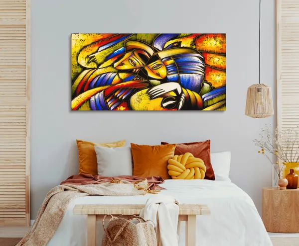 Multicolor_Modern_Art_Canvas_Painting_Ready_To_Hang_Wooden_Framed_Painting_For_Home_Decor