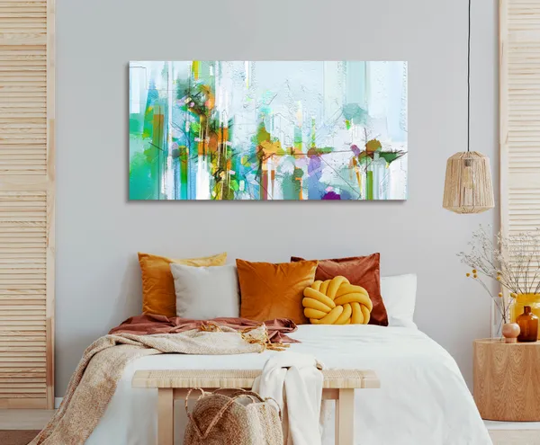 Multicolor_Abstract_Canvas_Painting_Ready_To_Hang_Wooden_Framed_Painting_For_Home_Decor