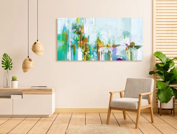 Multicolor_Abstract_Canvas_Painting_Ready_To_Hang_Wooden_Framed_Painting_For_Home_Decor