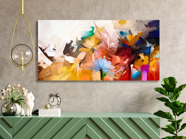 Multicolor_Abstract_Canvas_Painting_Ready_To_Hang_Wooden_Framed_Painting_For_Home_Decor