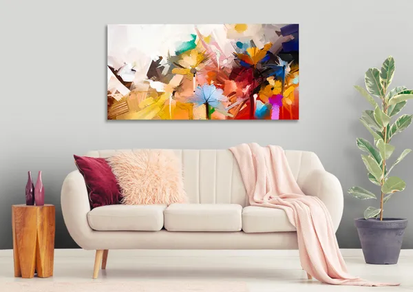 Multicolor_Abstract_Canvas_Painting_Ready_To_Hang_Wooden_Framed_Painting_For_Home_Decor