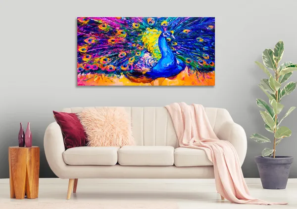 Multicolor_Nature_Art_Canvas_Painting_Ready_To_Hang_Wooden_Framed_Painting_For_Home_Decor