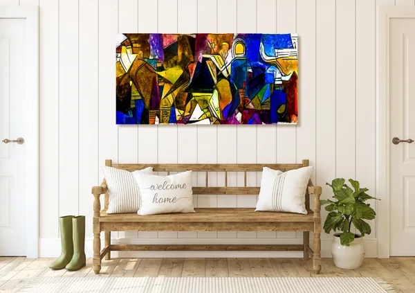 Multicolor_Abstract_Canvas_Painting_Ready_To_Hang_Wooden_Framed_Painting_For_Home_Decor