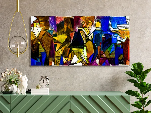 Multicolor_Abstract_Canvas_Painting_Ready_To_Hang_Wooden_Framed_Painting_For_Home_Decor