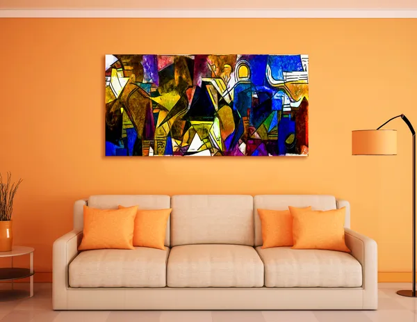 Multicolor_Abstract_Canvas_Painting_Ready_To_Hang_Wooden_Framed_Painting_For_Home_Decor