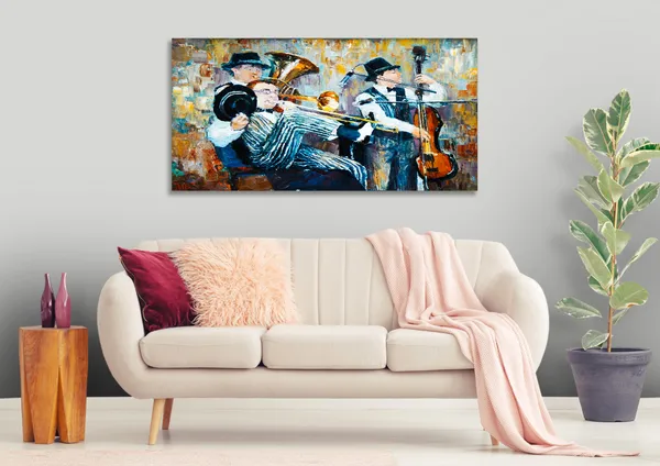 Multicolor_Modern_Art_Canvas_Painting_Ready_To_Hang_Wooden_Framed_Painting_For_Home_Decor