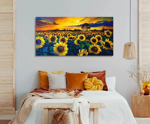 Multicolor_Floral_Art_Canvas_Painting_Ready_To_Hang_Wooden_Framed_Painting_For_Home_Decor