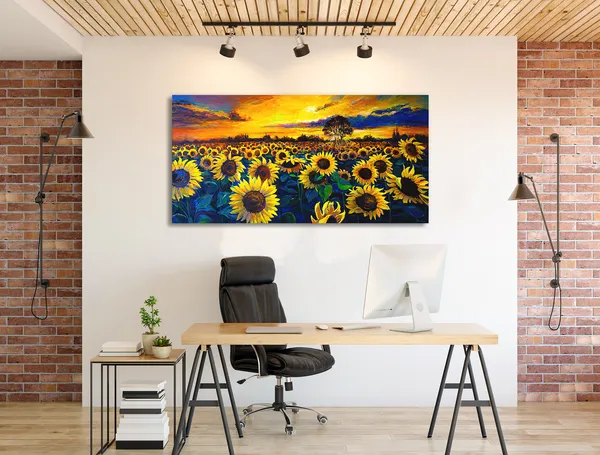 Multicolor_Floral_Art_Canvas_Painting_Ready_To_Hang_Wooden_Framed_Painting_For_Home_Decor