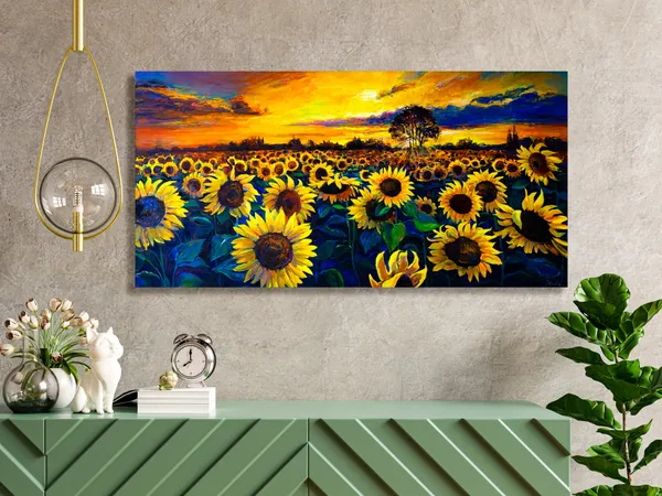 Multicolor_Floral_Art_Canvas_Painting_Ready_To_Hang_Wooden_Framed_Painting_For_Home_Decor