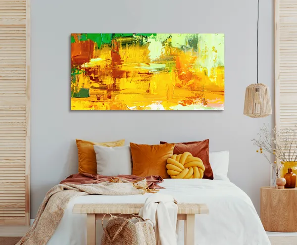 Multicolor_Abstract_Canvas_Painting_Ready_To_Hang_Wooden_Framed_Painting_For_Home_Decor