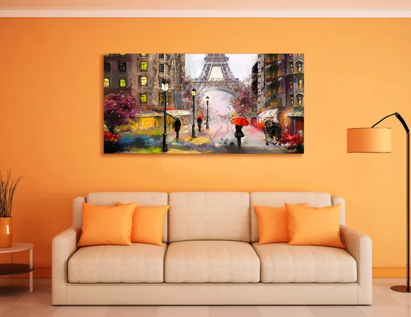 Multicolor_Urban_Art_Canvas_Painting_Ready_To_Hang_Wooden_Framed_Painting_For_Home_Decor