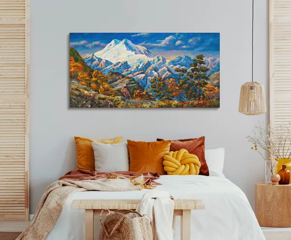 Multicolor_Nature_Art_Canvas_Painting_Ready_To_Hang_Wooden_Framed_Painting_For_Home_Decor