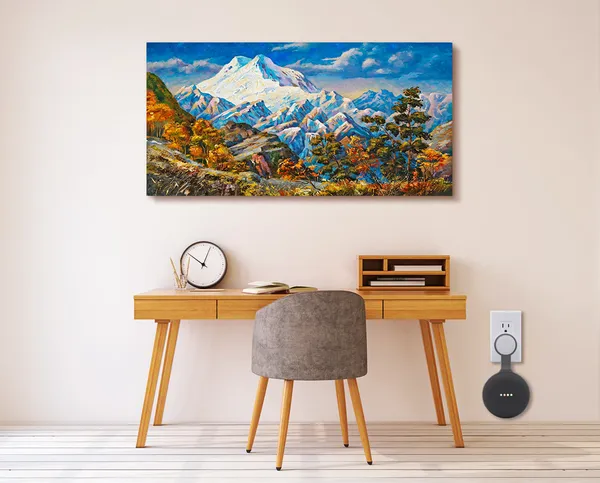 Multicolor_Nature_Art_Canvas_Painting_Ready_To_Hang_Wooden_Framed_Painting_For_Home_Decor