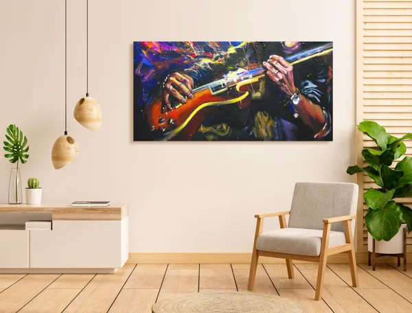 Multicolor_Modern_Art_Canvas_Painting_Ready_To_Hang_Wooden_Framed_Painting_For_Home_Decor