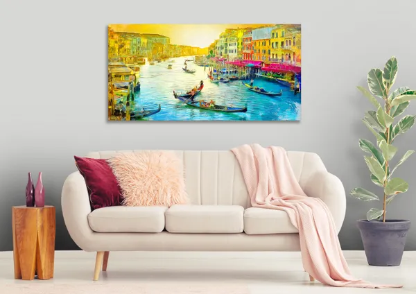 Multicolor_Urban_Art_Canvas_Painting_Ready_To_Hang_Wooden_Framed_Painting_For_Home_Decor