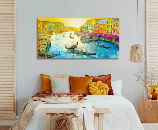 Multicolor_Urban_Art_Canvas_Painting_Ready_To_Hang_Wooden_Framed_Painting_For_Home_Decor
