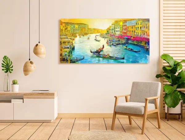 Multicolor_Urban_Art_Canvas_Painting_Ready_To_Hang_Wooden_Framed_Painting_For_Home_Decor
