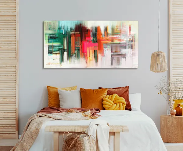 Multicolor_Abstract_Canvas_Painting_Ready_To_Hang_Wooden_Framed_Painting_For_Home_Decor