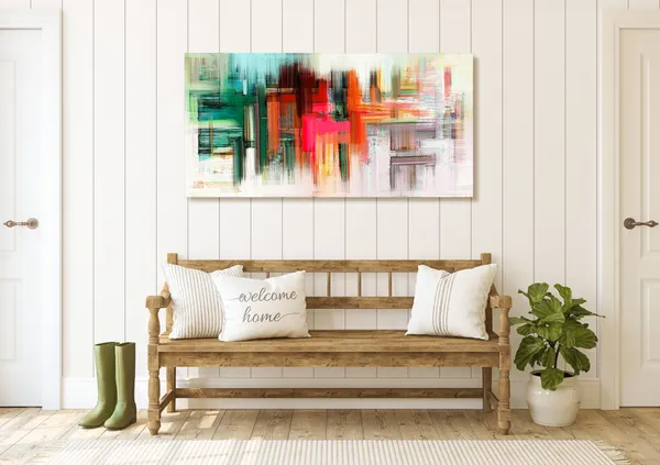 Multicolor_Abstract_Canvas_Painting_Ready_To_Hang_Wooden_Framed_Painting_For_Home_Decor