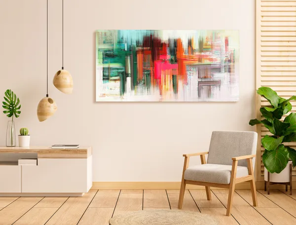 Multicolor_Abstract_Canvas_Painting_Ready_To_Hang_Wooden_Framed_Painting_For_Home_Decor